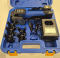 VALUE Cartellatrice con due batterie al litio VET-19LI