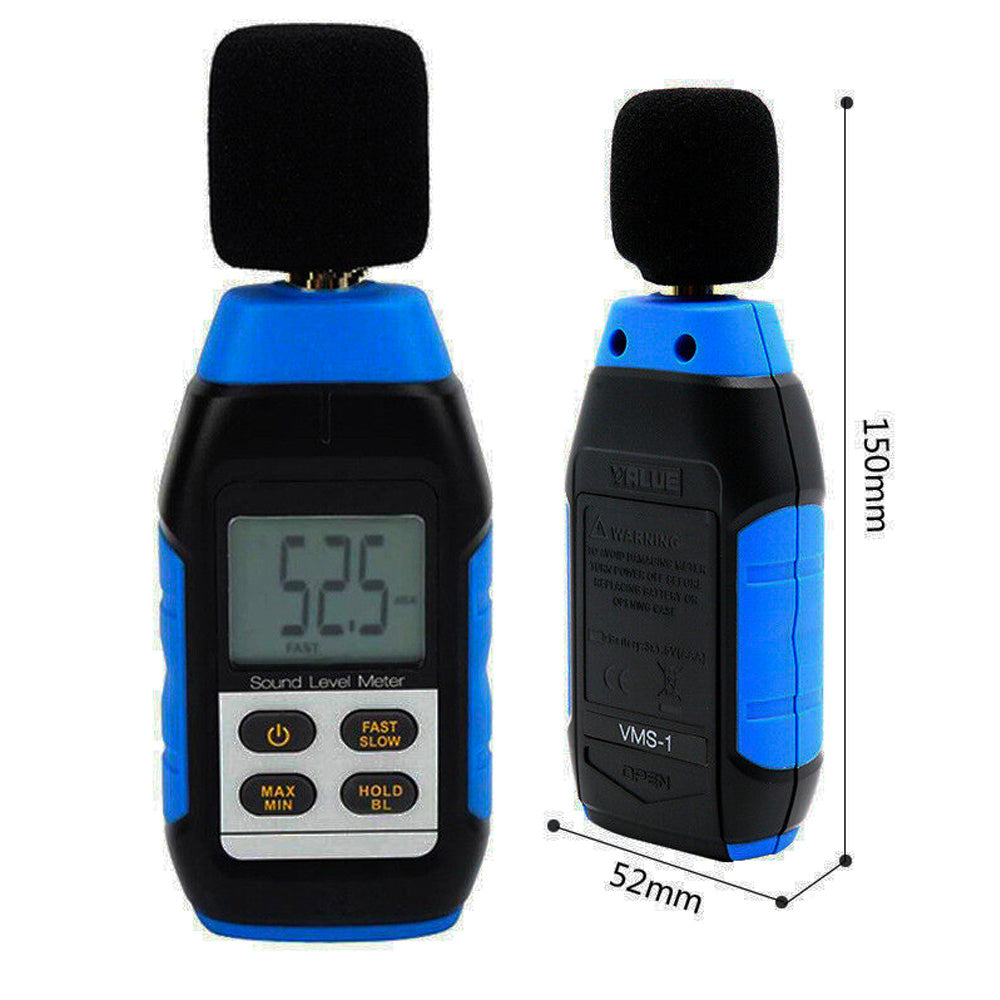 Fonometro digitale, tester di rumore decibel