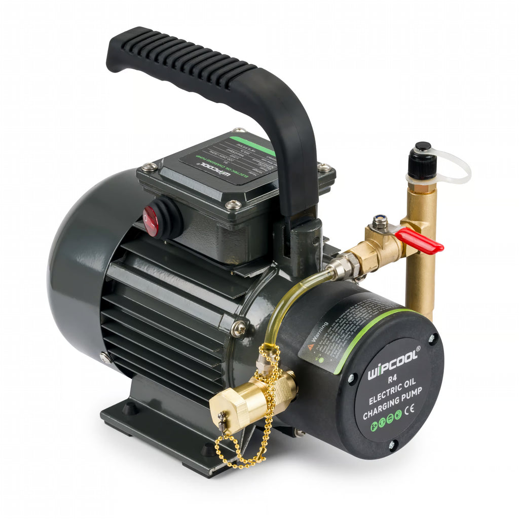 Pompa elettrica per carico e travaso olio sistemi HVACR - 16 bar (232 psi)