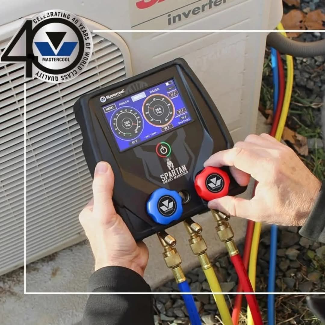 SPARTAN GRUPPO MANOMETRICO A 2 VIE CON 2 SONDE DI TEMPERATURA